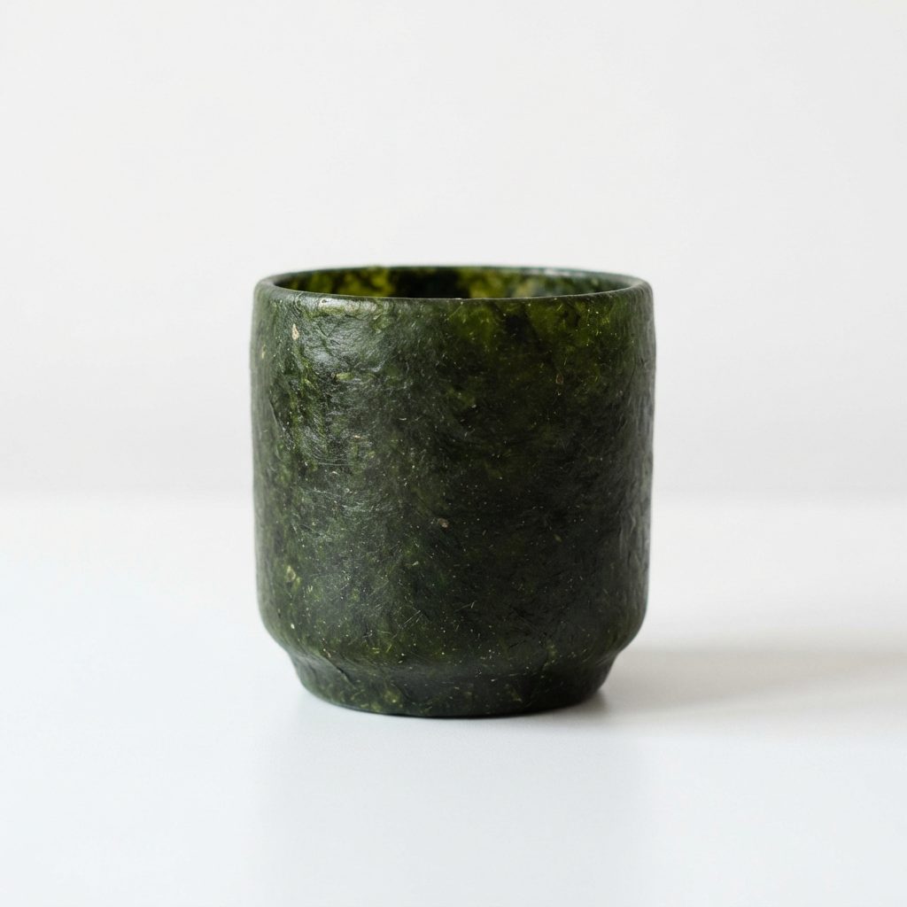 The Harbor Cup, a clean straight-walled seaweed cup
