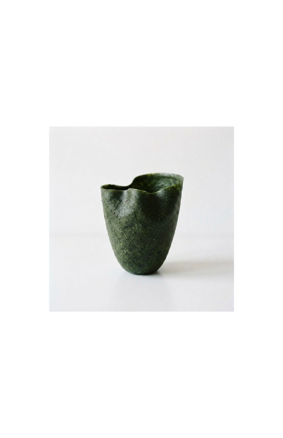 The Wavecrest Cup, a seaweed cup with an undulating rim